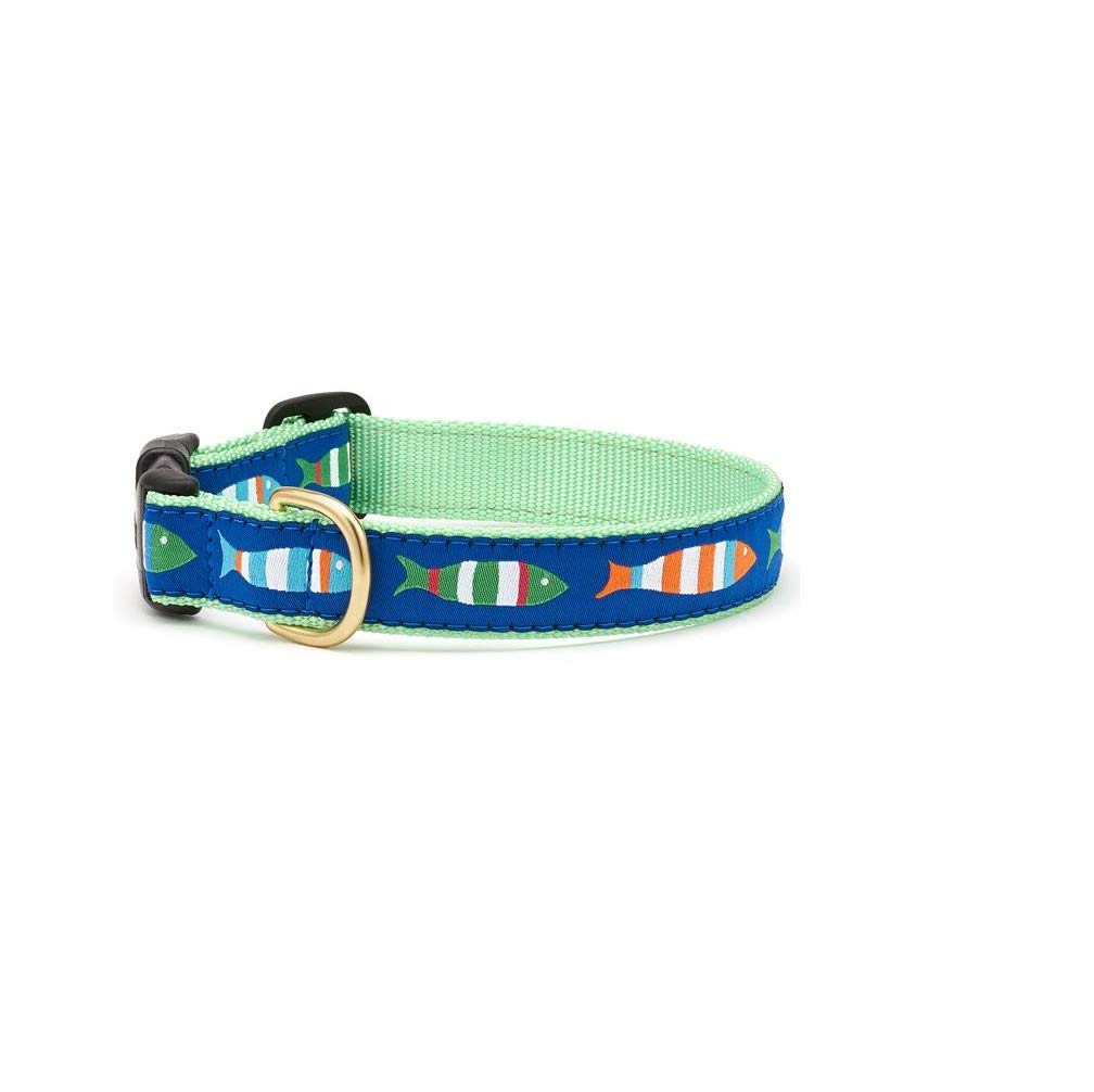 Collier pour chat Funky Fish Up Country 25 cm 200 g avec motifs poissons
