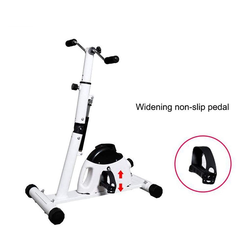 Przenośny do ćwiczeń rower do ćwiczeń na ramię i stopę - rower rehabilitacyjny regulowany skok sprzęt rehabilitacyjny przenośny rower treningowy dla seniorów i osób starszych