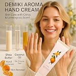 DEMIKI Shea Butter Hand Cream for Dry Cracked Hands,Japanese Skin Care Hand Lotion with Shea Butter, Coconut Oil, Hand Cream for Women,Travel Essentials,Travel Size 2pcs/50gx2/1.7fl.ozx2 - Image 2