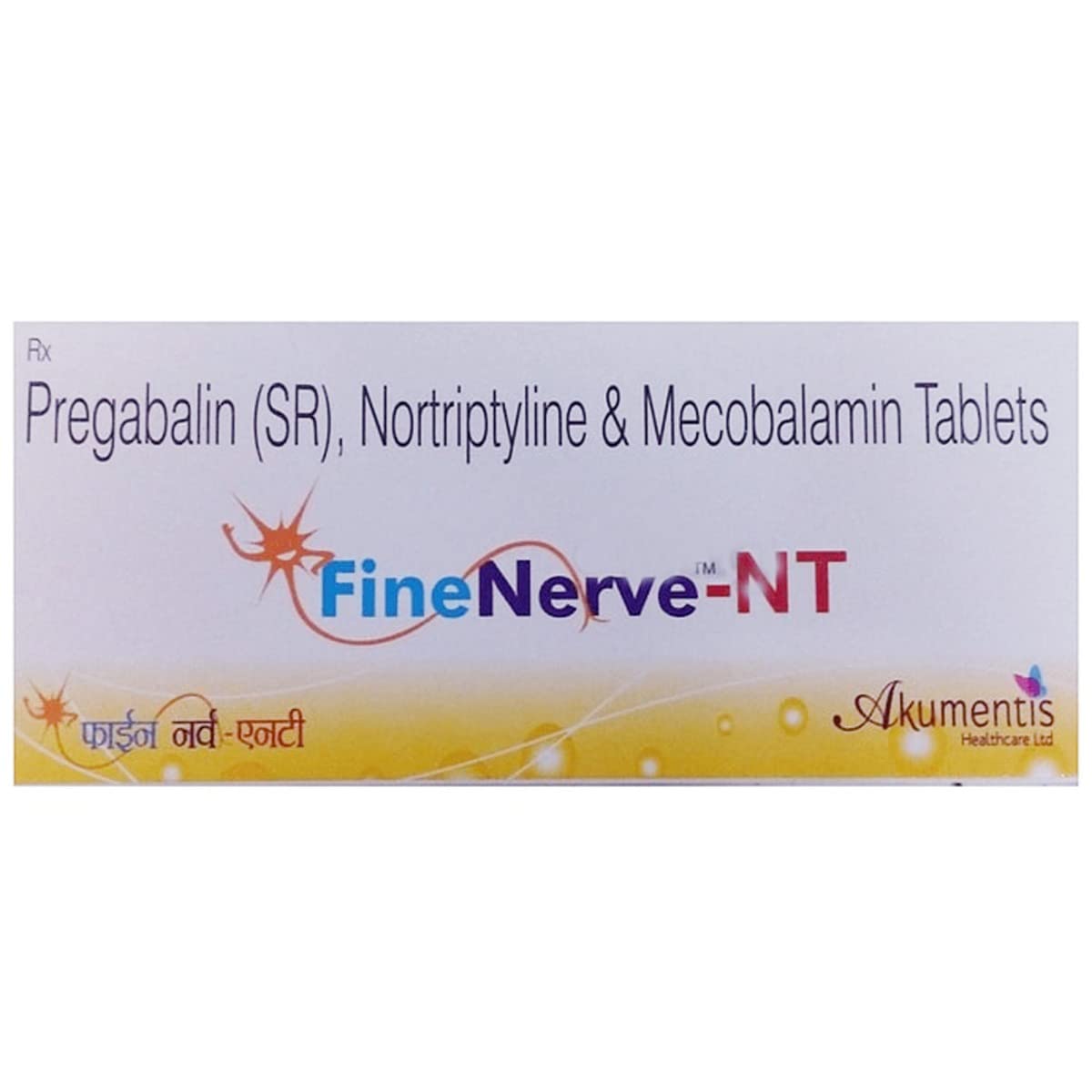 Fine Nerve-NT - Strip of 10 Tablets