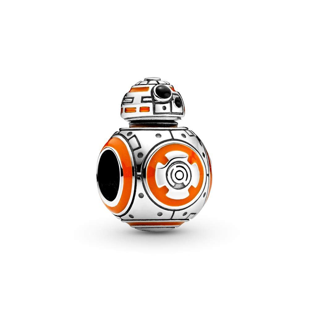 Pandora Charm BB-8 de Star Wars 799243C01 unisex plata, 14mm, Sterling Silver, No Gemstone