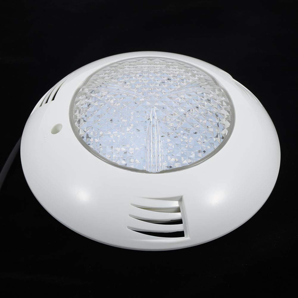 Lumière sous-marine LED RVB IP68 ÉCLAIRAGE DE PISCINE IMPERMÉABLE Tension sûre Installation facile pour les raccords de piscine standard (RVB)