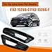 Front Fog Light Fog Lamp Cover Compatible with Ford Focus ST 2015 2016 2017 2018 Replaces F1EZ-15266-C F1EZ-15266-F Foglight Lower Bumper Bezel Frame Molding Trim Not Compatible with Focus Base