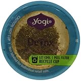 Yogi Tea - DeTox Healthy Cleansing Tea Caffeine Free Recyclable K-Cups - 10 K-Cup(s)