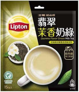 《立頓》 絶品醇－翡翠茉香(15入/袋)（台湾リプトン－ジャスミンフレーバー・グリーンミルクティー）《台湾 お土産》 [並行輸入品]