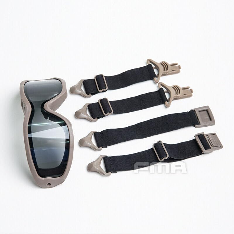 Tactical Goggle Single Double Layer Anti Fog Wind High-Intensity Lenses TB1314