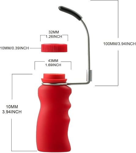 Miniatura 3 de Jucoci Mango de pintura rojo