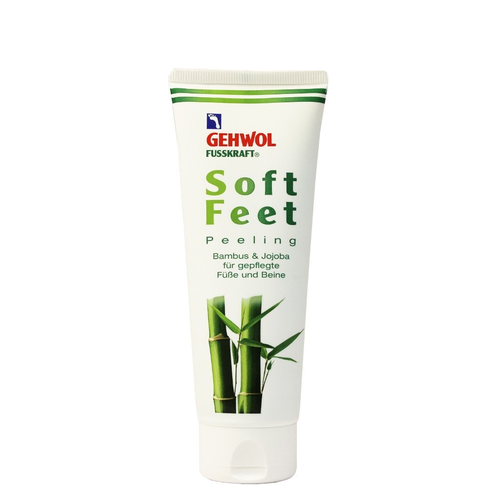 Gehwol piede Kraft Soft Feet Peeling Piedi Esfoliante con bambù, jojoba 125ML