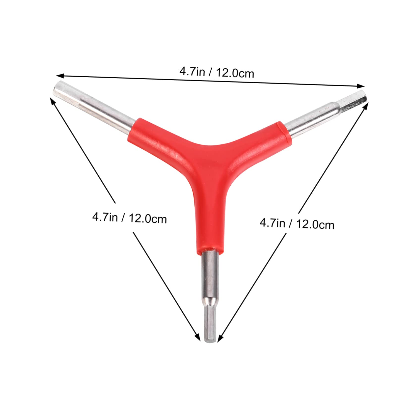 Hemobllo 1 Set 6 in 1 Folding Socket Wrench Bike Repair Tool Kit Portable Mechanic Tools Chrome-vanadium Steel