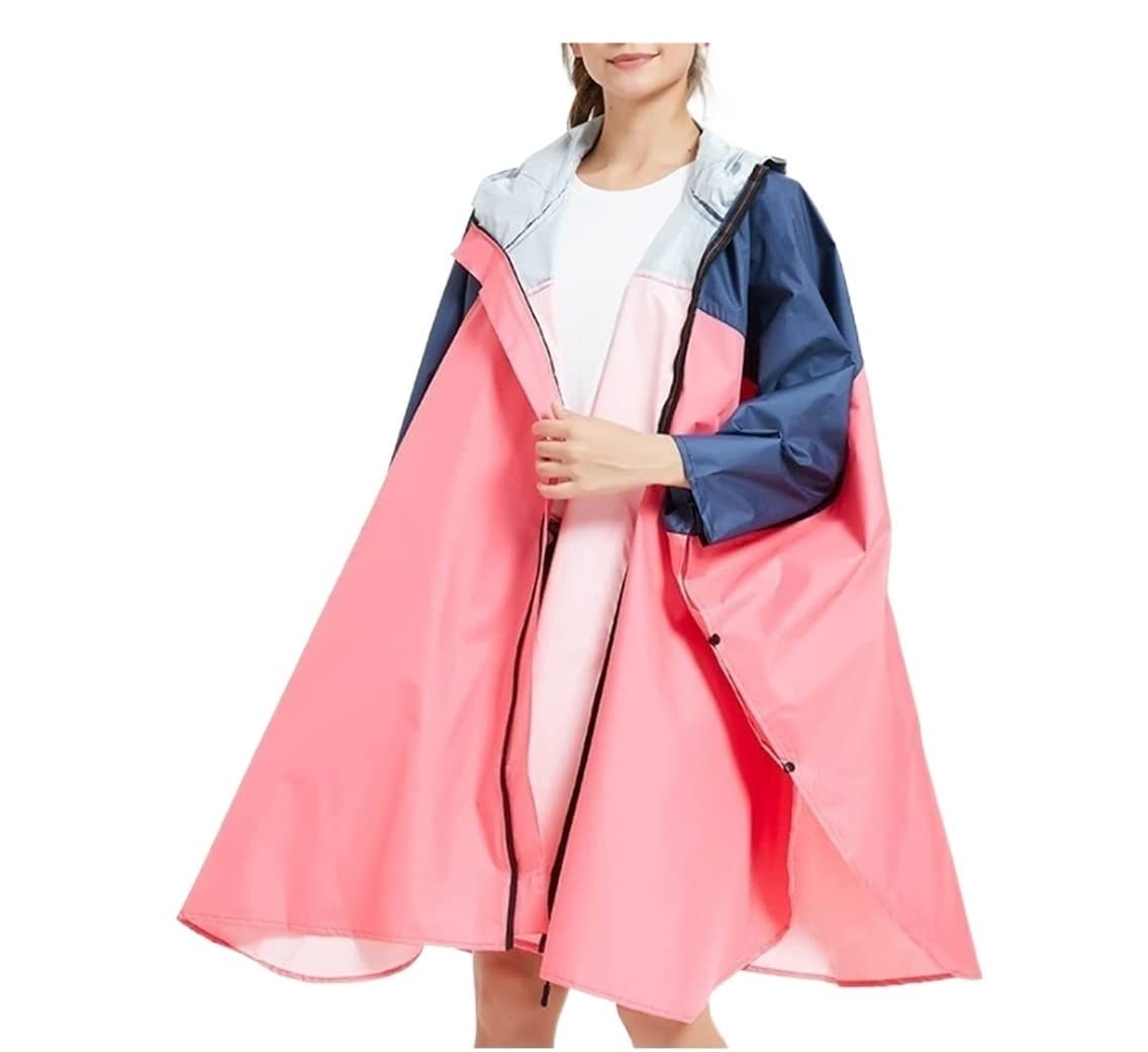 Poncho Antipioggia Impermeabile Mantello impiombato da donna impermeabile allentato all'aperto escursionismo pesca giacca a vento poncho Mantella Antipioggia