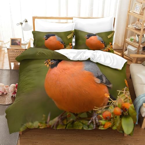 Housse de couette effet 3D abeille parure de lit microfibre luxe 220x240cm - 3