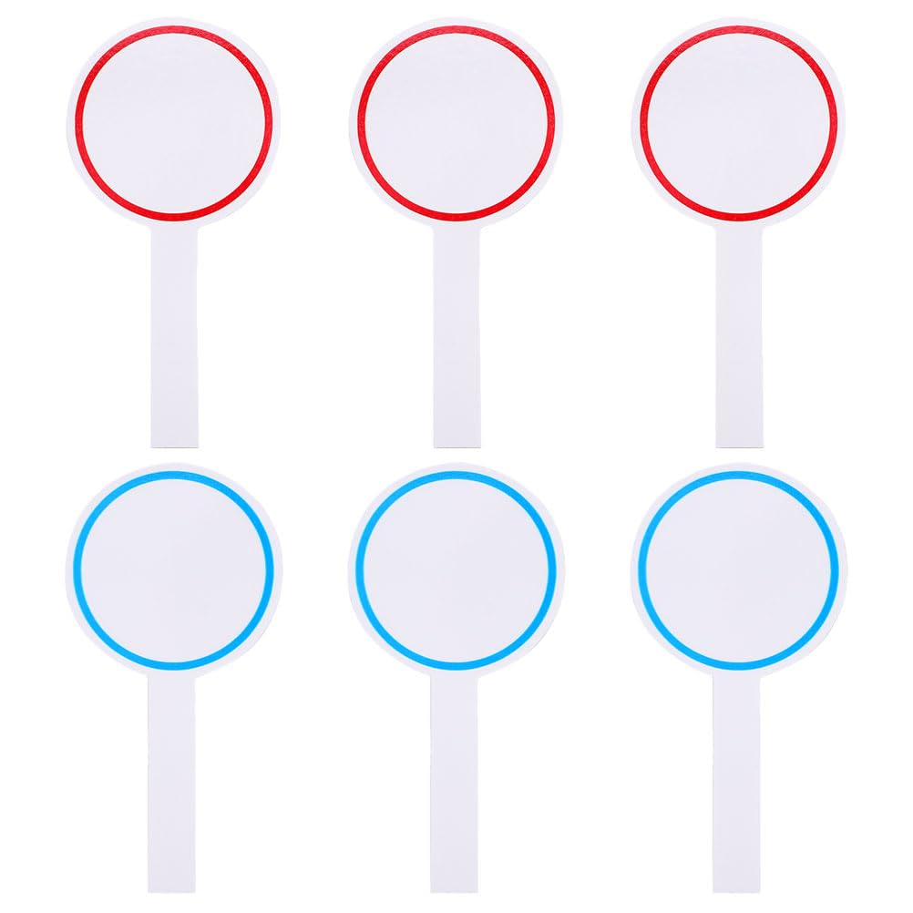 Gadpiparty 12pcs Reusable Dry Erase Board Foam Scoreboard for Students Erasable Whiteboard for Classrooms and Home Use Portable Handheld Whiteboard