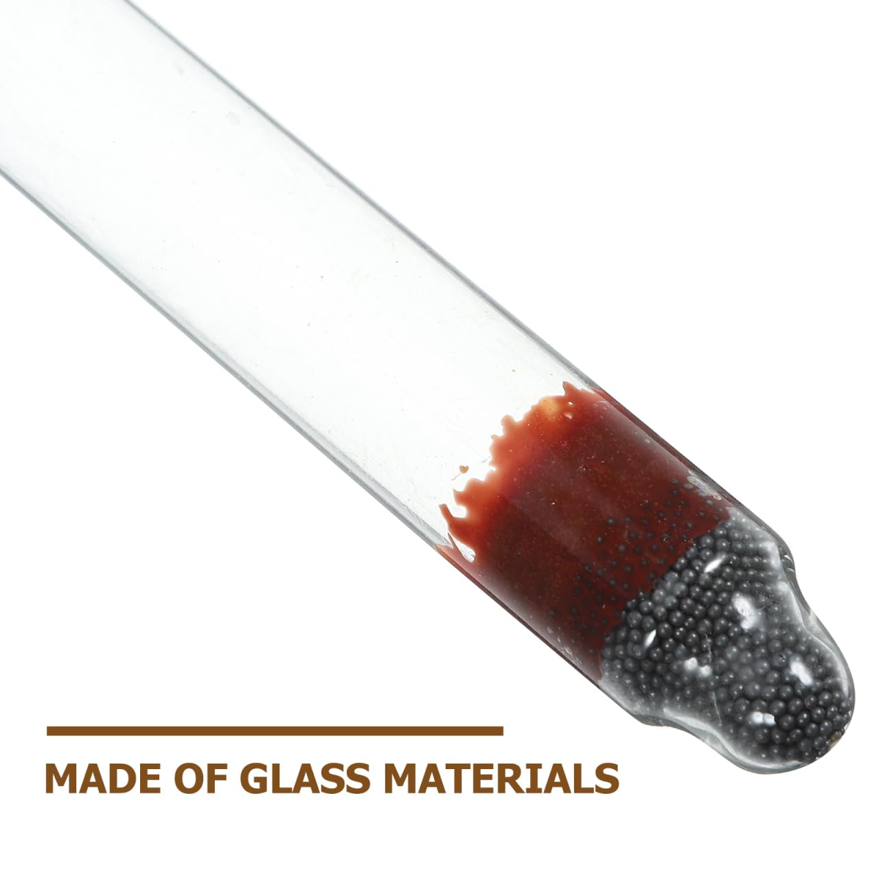 Idrometro per Alcol in Vetro 0-200 Proof Misuratore di Alcol per Vino E Liquori Strumento Preciso per Produzione Artigianale Casa E Industria 10.63In