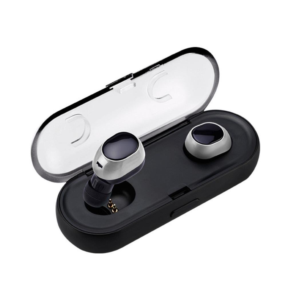 Auricolari Bluetooth senza fili, auricolari sportivi con microfono, impermeabile, HD stereo a prova di sudore, per palestra, corsa, allenamento, per iPhone, Samsung, HTC