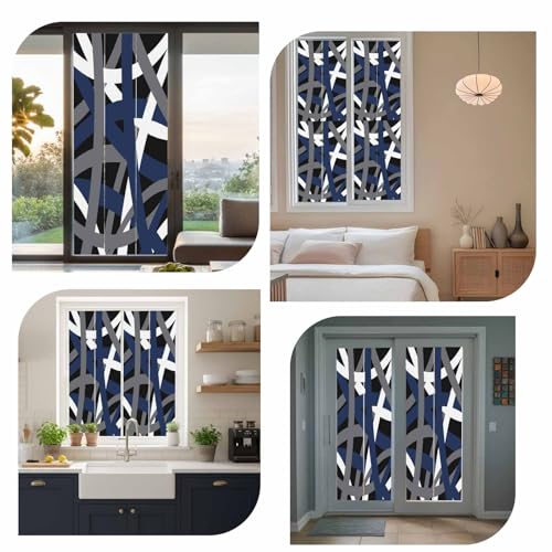 Película Vinilo Decorativa Frosted Azul 29.5x118 pulgadas miniatura 7