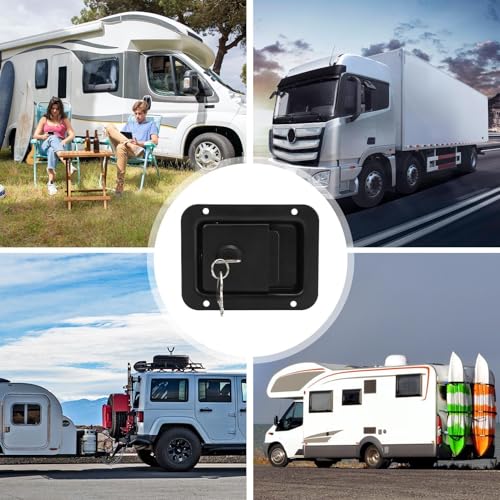 Serrure de sécurité pour van de camping et remorque de voyage - 4