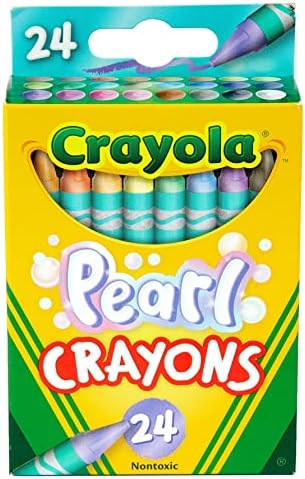 Crayola Pearl Crayons, 24Count
