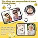 Motiskyy My First Photo Album for Baby Soft Toddlers Family Photo Book with Safe Mirror Holds 17 4 x 6 Photos Family Album Picture Book Gift for Newborn Toddler Kids Baby Shower(Bee)