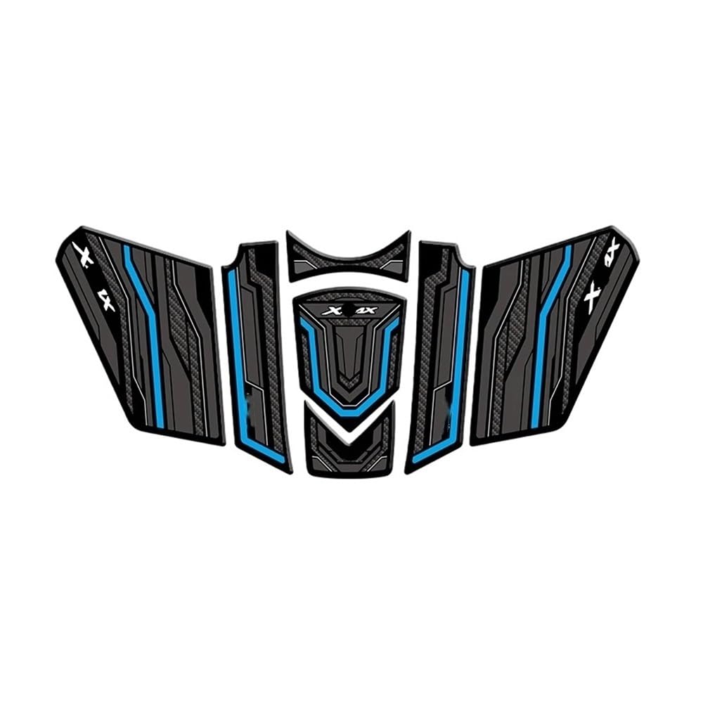 Autocollants de réservoir moto XMAX 2024 anti-rayures en caoutchouc