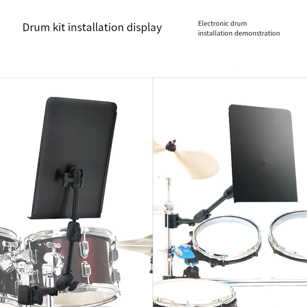 Soporte para Batería Electrónica, Portátil y Plegable, para Tableta y Ordenador