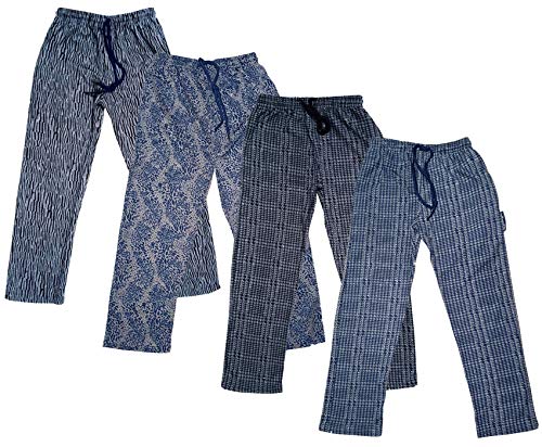 Image of IndiWeaves Boys Polyester Printed Track Pants /Lower (Grey1,Grey6,Grey7,Grey8,10-11 Years) Pack of 4