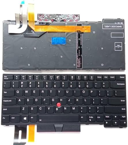 Laptop Replacement US Keyboard for Lenovo ThinkPad L380 L480 L490 E480 E485 E490