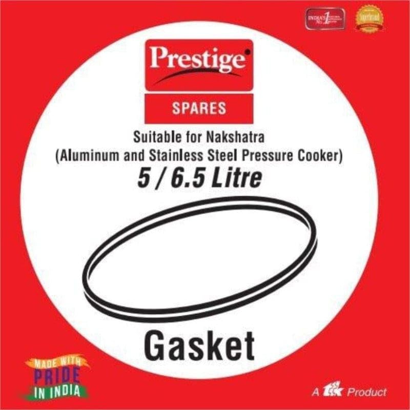 REPLACEMENT PRESSURE COOKER GASKET 5 & 6.5 - LITER SUITABLE FOR PRESTIGE-image-1