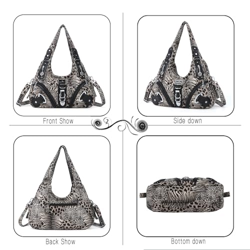 Image of Angelkiss Hobo Purses and handbags for Women Satchel Handbag Women Purses Large Daily Shoulder Bags