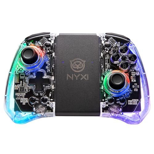 Image of NYXI Hyperion Pro Wireless Controller for Switch /Switch OLED, Hyperion switch controller with Hall Effect Joystick, Programmable, 6-Axis Gyro, Turbo, Vibration