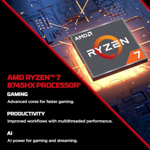 HP HyperX OMEN 15 Smartchoice, AMD Ryzen 7 8745HX, 8GB-RTX 5050, 16GB - Image 4