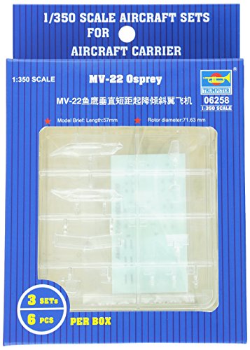 Mv-22 Osprey Trumpeter 1:350 lot pour enrichir un diorama de base aérienne ou navale