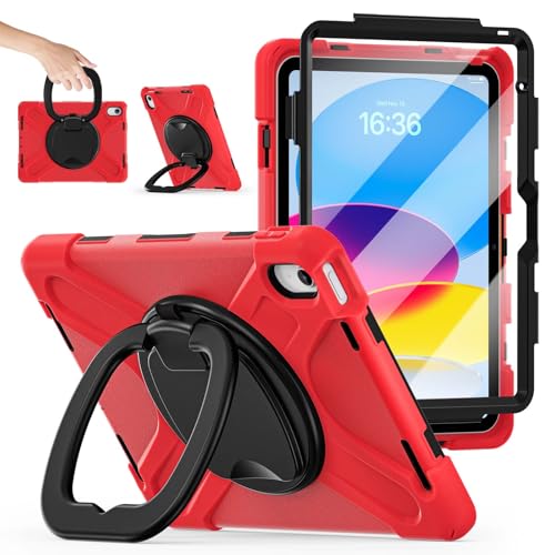 Coque antichoc iPad 2025 de qualité militaire avec support