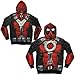 Marvel Men's Painted Pool Sublimated Costume Hoodie