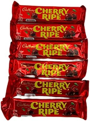 Cadbury Cherry Ripe Snack Bar 52g Pack of 6
