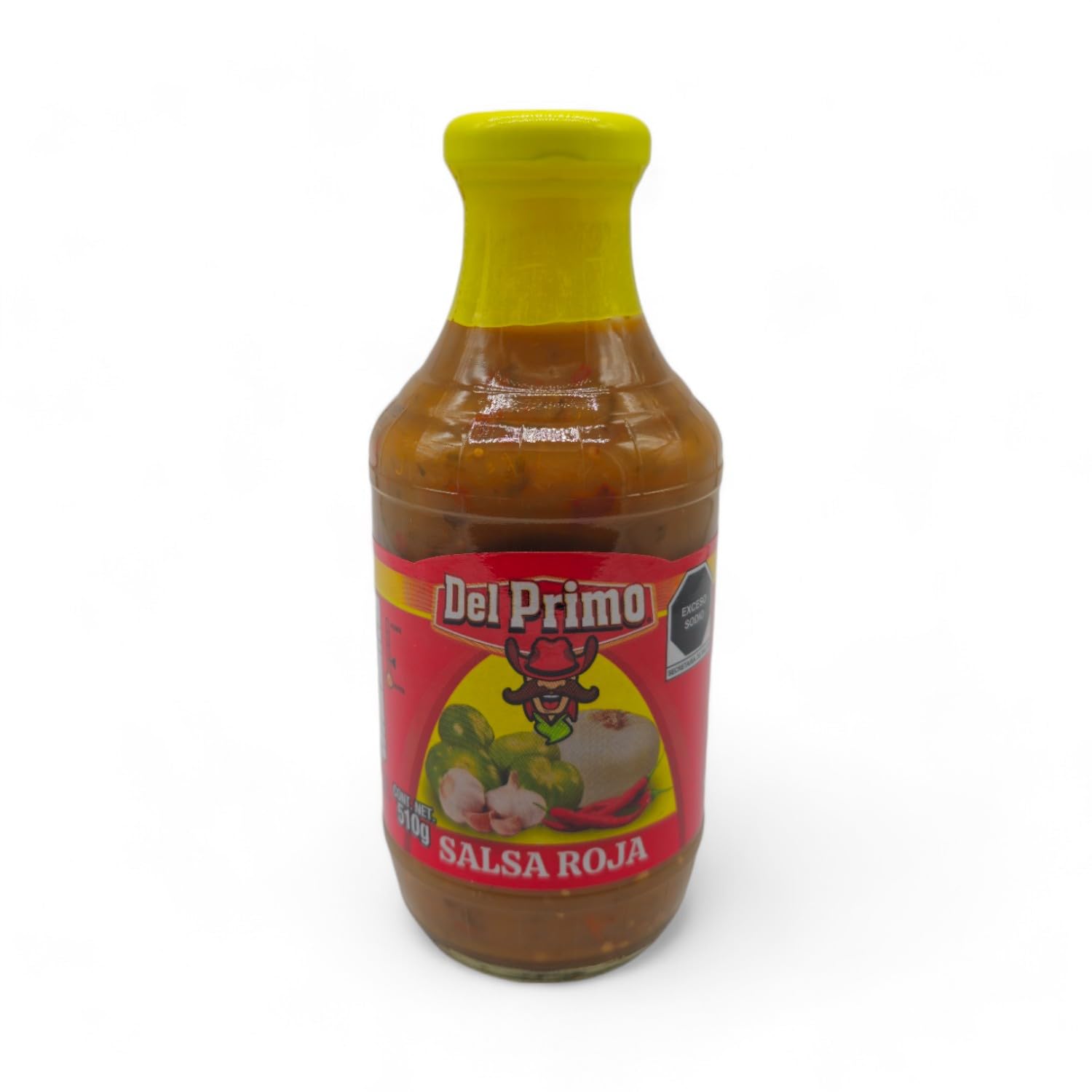Del Primo México Salsa Verde, Salsa Roja y Salsa Guacamole 3x 510g