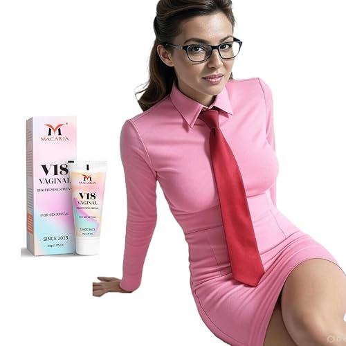 MACARIA V18 - Crema tensora vaginal para mujer Rejuvenecimiento Yoni natural y gel de crema reafirmante íntima Crema de tensado femenino herbario