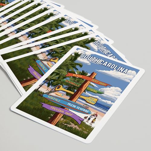 Baraja Poker South Carolina 52 Cartas miniatura 5