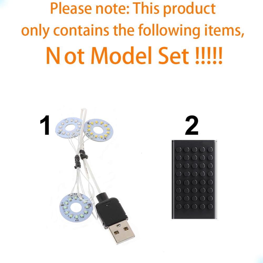 GEAMENT LED Light Kit Compatible with LEGO Flowers in Watering Can - Lighting set for Creator 31149 (Model Set Not Included) - Image 3