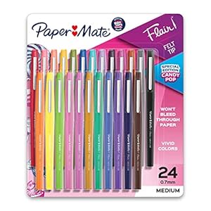 Paper Mate Felt Tip Pens Flair Mark...
