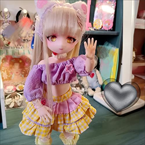 Muñeca articulada Anime BJD 11.8 pulgadas DIY Diana miniatura 4