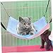 DECOMELODY Cat Hanging Hammock Double-Sided Breathable for Cats of All Comfortable and Easy to Attach for Indoor Use Creative Design for Relaxation