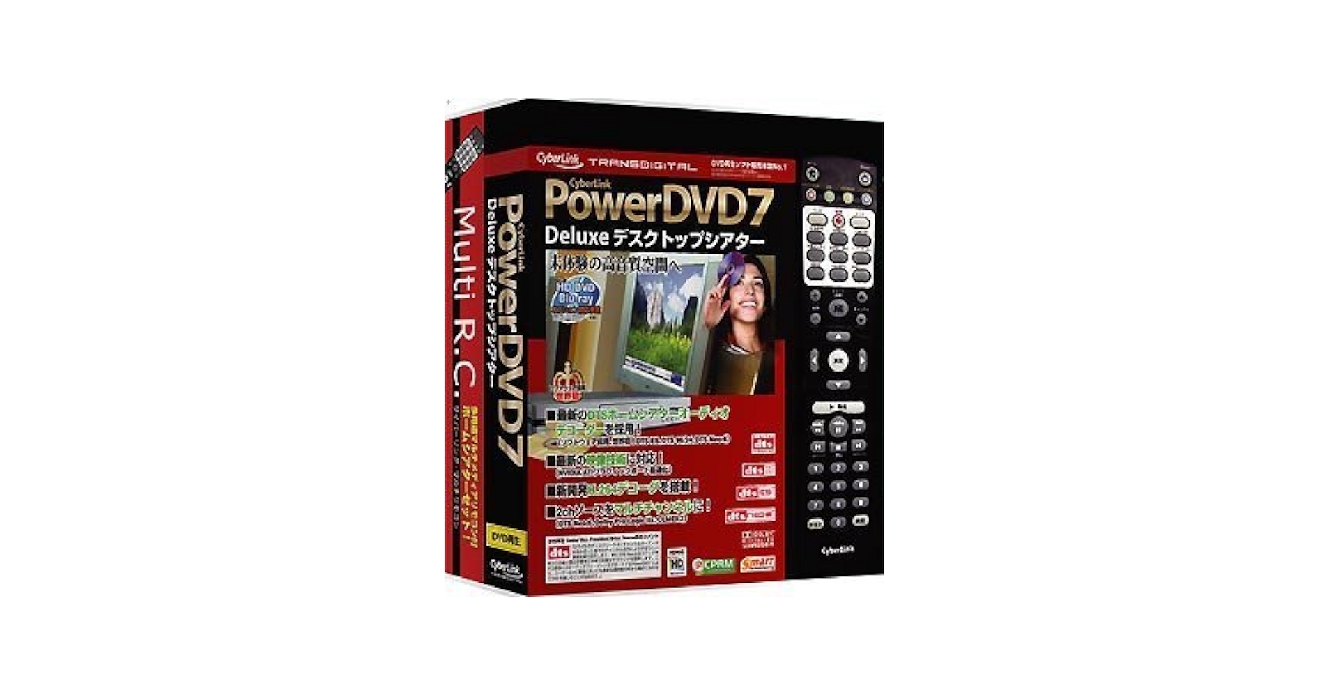 Amazon | PowerDVD 7 DX デスクトップシアター マルチリモコン版