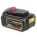 Waitley DCB205 20V 5.0Ah Replacement Battery Compatible with DEWALT DCB200 DCB203 DCB204 DCD780 DCD785 DCD795 DCF885 DCF895 DCS380 DCS391 Lithium Ion Battery 20 Volt MAX XR Tools