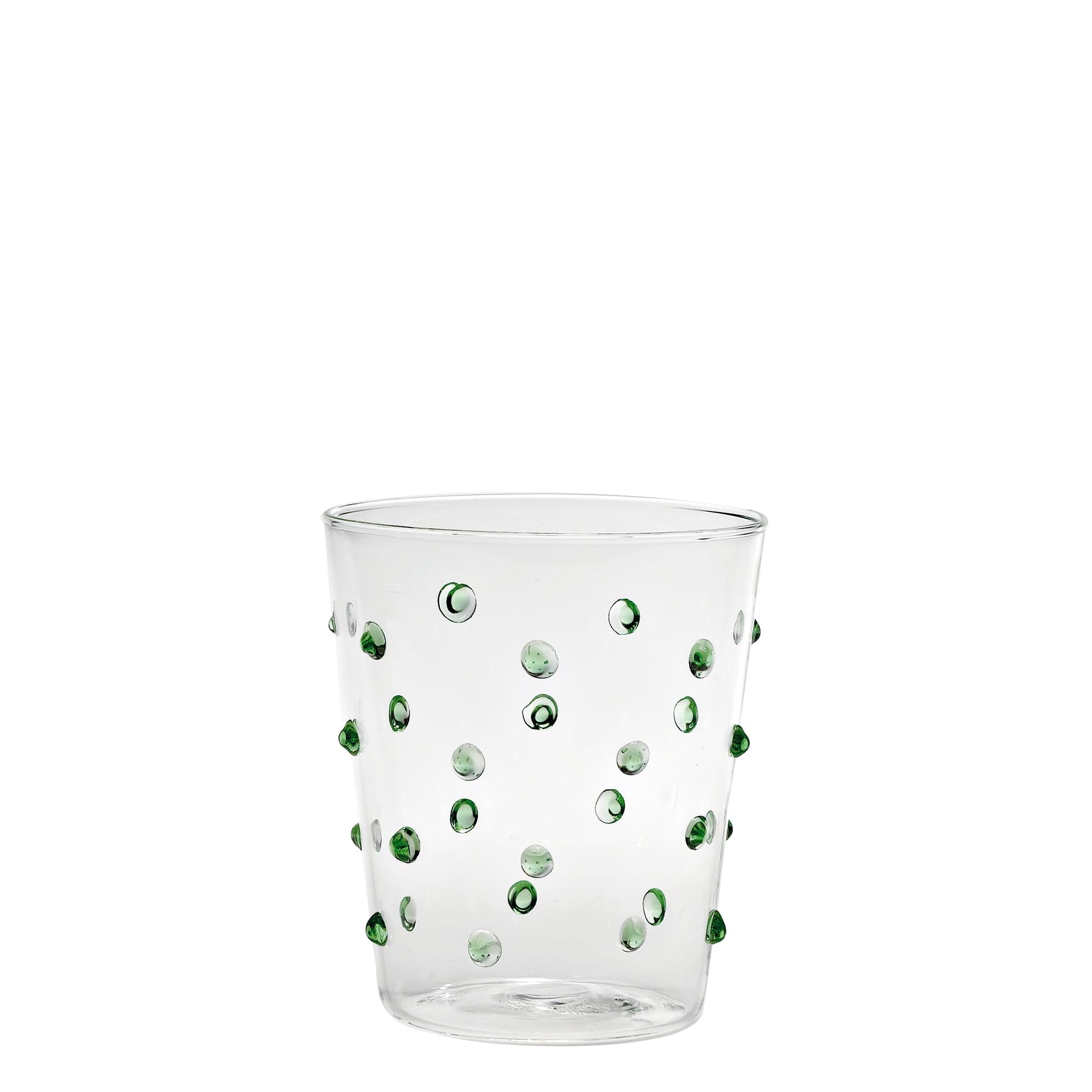 Trinkglas Zafferano Party Tumbler grün 45 cl Set 6 Stück aus Glas