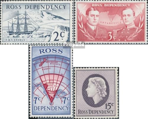 Sellos de la Antártida Ross Prophila completa la serie de buques de 1967