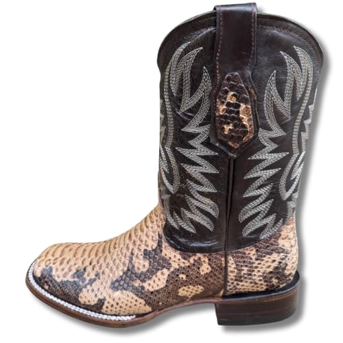 Image of Men's Alex Western Cowboy Boots Square Toe Pull On