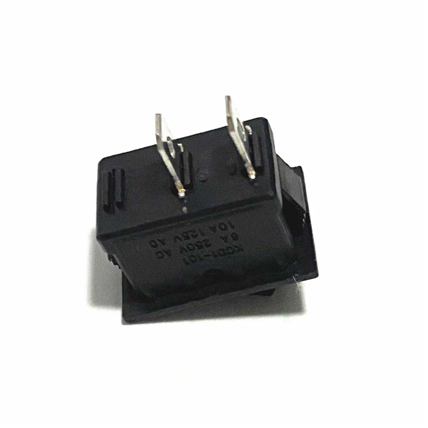 KCD1 2 Pin 250V 3A Black Boat Switch 21x15mm Snap-in ON Off Rocker Position KCD11 15x10mm 10Pcs(8,50PCS_21X15MM)