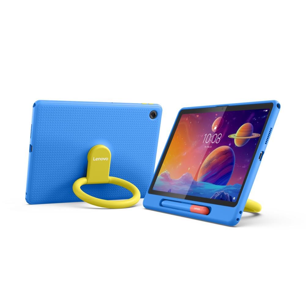 Lenove Play Étui de Protection en Silicone pour Lenovo Tab avec Stylet Tactile et griffonnage Bleu océan