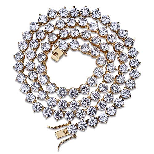 Moca Jewelry Unisexe - Adulte 18 carats Laiton Oxyde de Zirconium Cover