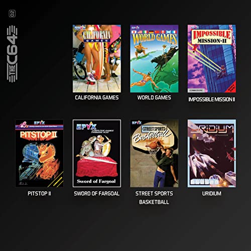 Cartucho de videojuegos retro The C64 Collection 2 para consolas Evercade 4
